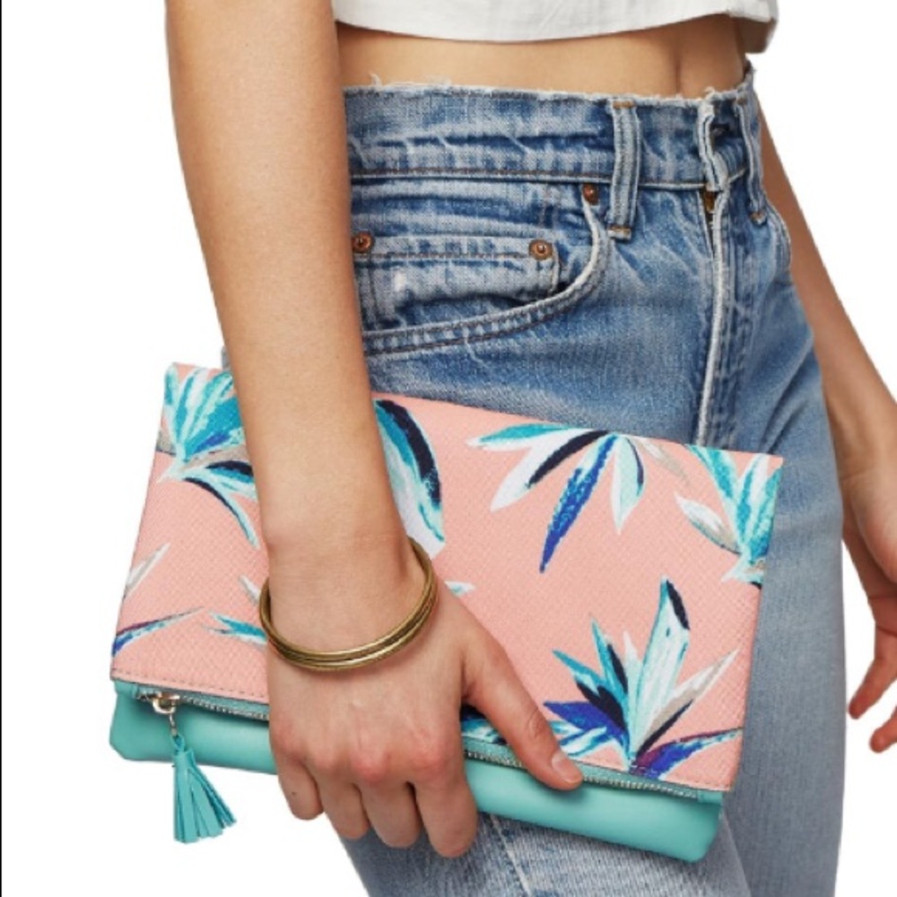 RACHEL PALLY REVERSIBLE CLUTCH - PARADISE